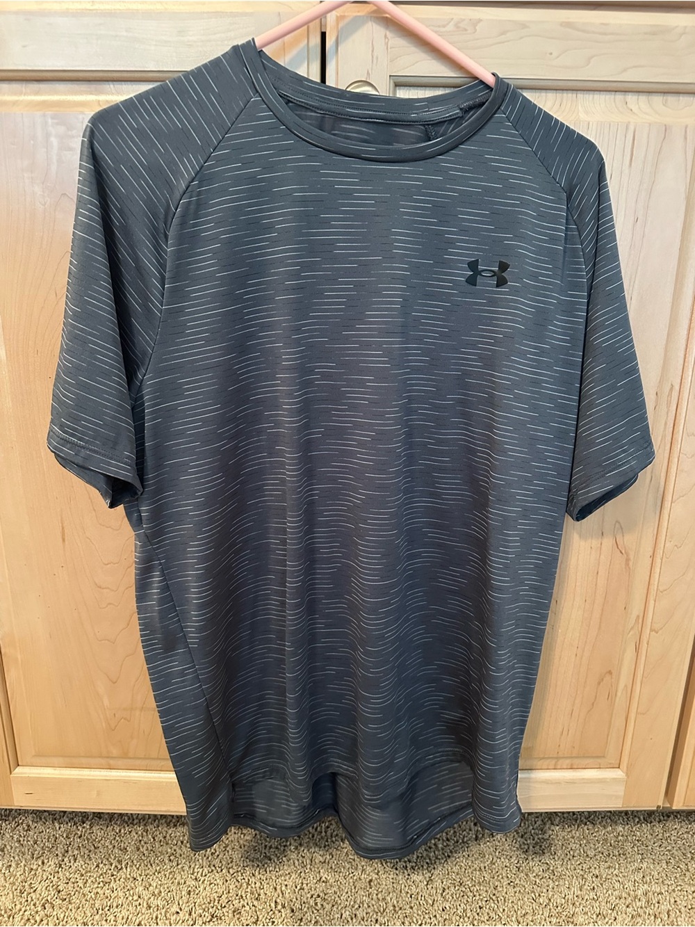 Under Armour Men’s Short-Sleeve Performance Tee — Dark Gray Heather